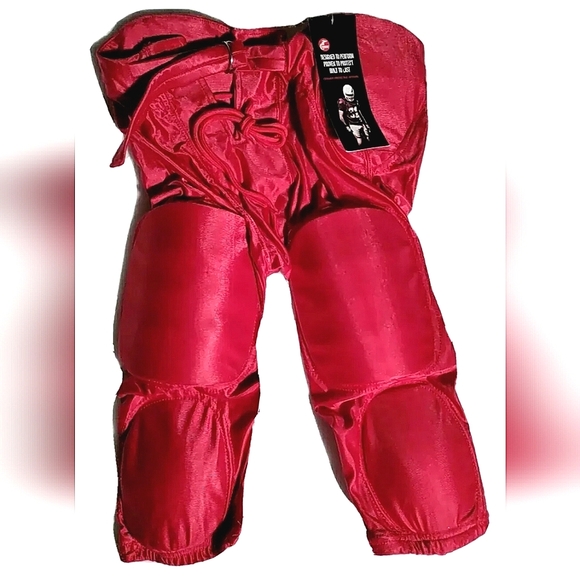 NEW Cramer Dazzle Game Padded Football Pants! Youth Size XL. Red. 3037 - Picture 4 of 10